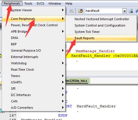 fault reports